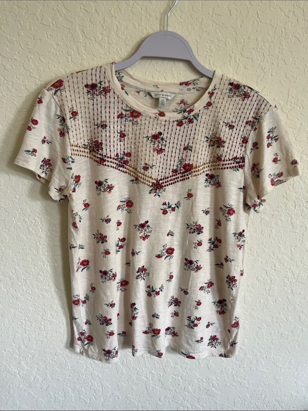 Floral Short Sleeve Tee